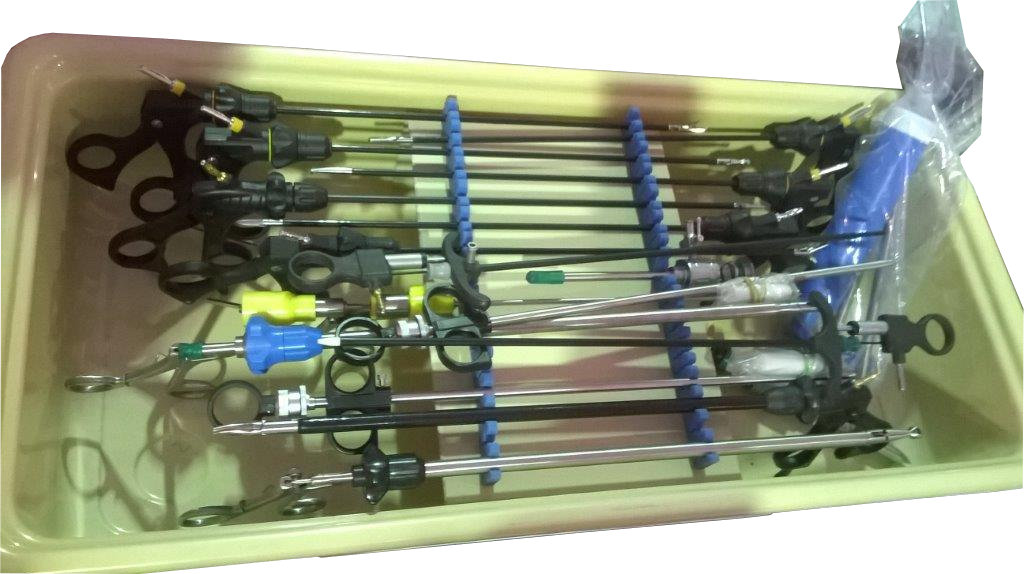 laparoscopy surgical sterilization trays